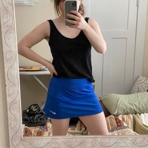 Royal blue nike skort